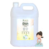 Eco Root Natural Dish Cleaning Liquid, large white bottle. Safe, powerful, and effective natural dish soap.