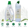 Eco Root natural laundry detergent and toilet cleaner set. Plant-based, baby & pet safe cleaning products.
