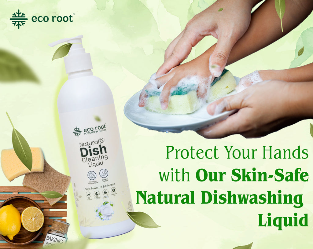 Protect Your Hands with Our Skin-Safe Natural Dishwashing Liquid