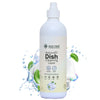 Eco Root Natural Dish Cleaning Liquid, bottle with label. Safe, powerful & effective plant based formula. 